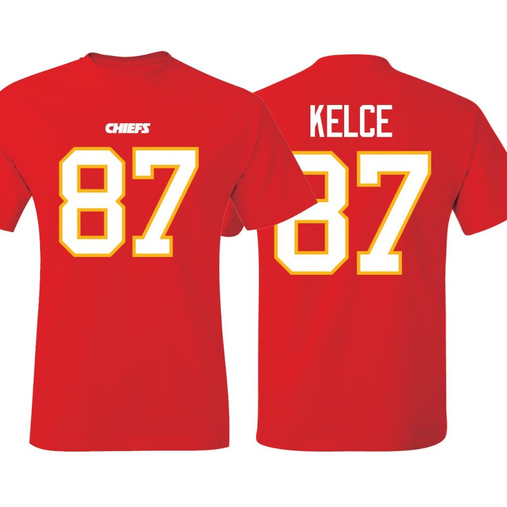 Kansas City Chiefs Travis Kelce Jersey T-Shirt